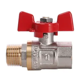 Кран шаровый прямой Q PROFESSIONAL 1/2″ НВ КБ PN40 QP152 №2