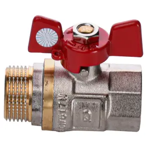 Кран шаровый прямой Q PROFESSIONAL 3/4″ НВ КБ PN40 QP152 №2