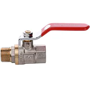 Кран шаровый прямой Q PROFESSIONAL 1/2″ НВ КР PN40 QP152 №1