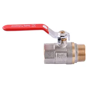 Кран кульовий прямий Q PROFESSIONAL 1″ ЗВ КР PN40 QP152 №1