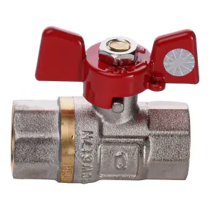 Кран кульовий прямий Q PROFESSIONAL 1/2″ ВВ КБ PN40 QP151 №1