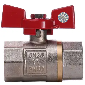 Кран кульовий прямий Q PROFESSIONAL 1″ ВВ КБ PN40 QP151 №2