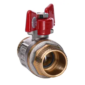 Кран кульовий прямий Q PROFESSIONAL 3/4″ ЗЗ КБ PN40 Q153 №1