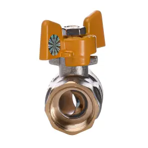 Кран шаровый прямой Q PROFESSIONAL 1/2″ ВВ ЖБ PN40 QP151 №3