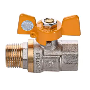Кран шаровый прямой Q PROFESSIONAL 1/2″ НВ ЖБ PN40 QP152 №2