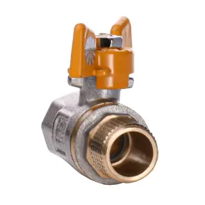 Кран шаровый прямой Q PROFESSIONAL 1/2″ НВ ЖБ PN40 QP152 №3