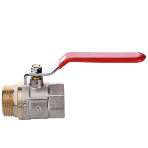 Кран шаровый прямой Q PROFESSIONAL 1 1/4″ НВ КР PN40 QP152 №1