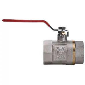 Кран кульовий прямий Q PROFESSIONAL 1 1/2″ ВВ КР PN40 QP151 №1