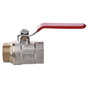 Кран шаровый прямой Q PROFESSIONAL 1 1/2″ НВ КР PN40 QP152 №1