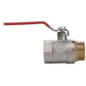 Кран шаровый прямой Q PROFESSIONAL 1 1/2″ НВ КР PN40 QP152 №2