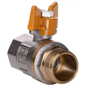 Кран кульовий прямий Q PROFESSIONAL 3/4″ ЗВ ЖБ PN40 QP152 №2