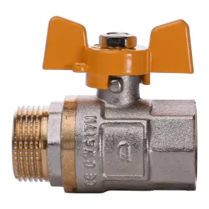 Кран кульовий прямий Q PROFESSIONAL 3/4″ ЗВ ЖБ PN40 QP152 №3