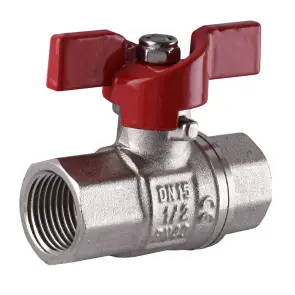 Кран шаровый прямой SELBA 1/2″ ВВ КБ SL1507 №1