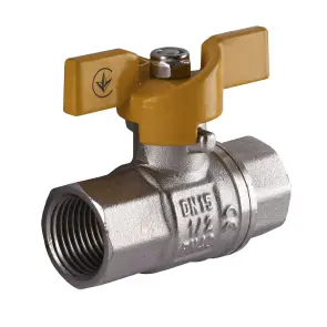 Кран шаровый прямой SELBA 1/2″ ВВ ЖБ SL1507 №1
