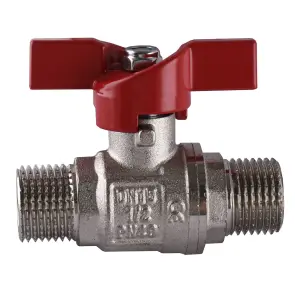 Кран шаровый прямой SELBA 1/2″ НН КБ SL1503 №2