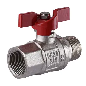 Кран шаровый прямой SELBA 3/4″ НВ КБ SL1508 №2