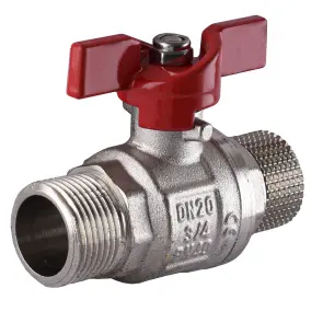 Кран шаровый прямой SELBA 3/4″ НН КБ SL1503 №1