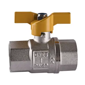 Кран шаровый прямой SELBA 1″ ВВ ЖБ SL1507 №2