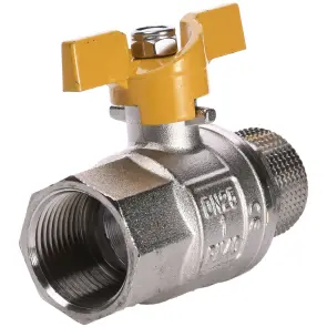 Кран шаровый прямой SELBA 1″ НВ ЖБ SL1508 №3