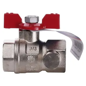 Кран кульовий повнопрохідний ARCO VA30 3/4″ 152204 з краном Маєвського №3