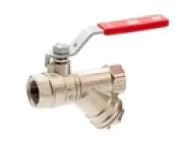 Кран кульовий з фільтром ″ARCO Sena″ 1″ вн./вн. 152305 (Ручка)