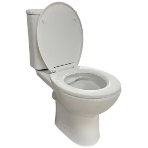 КОМПАКТ PRIMA B нижн., гориз безобідковий з поліпропіленовим сидінням SOFT-CLOSE CT-PHB-PP №38