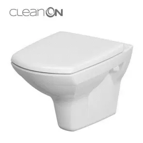 CET Cersanit 548 CARINA NEW CLEAN ON підвісний з кришкою дюропласт ліфт №9