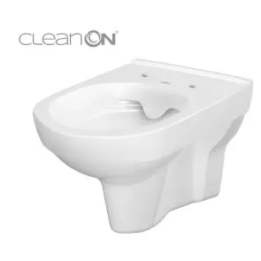 CET Cersanit 794 CITY NEW CLEAN ON підвісний з кришкою дюропласт ліфт SLIM №8