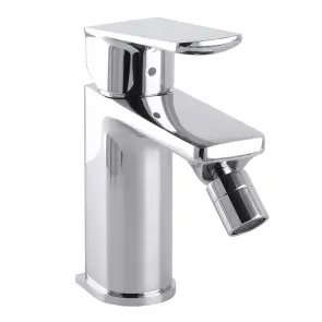 Змішувач для біде TOPAZ LEXI TL- 21601-H57 на гайці,Хром,шланги TAQ-M1055,D35 №1
