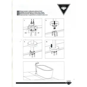 Змішувач для ванни TOPAZ BARTS TB 07113-H36 №5