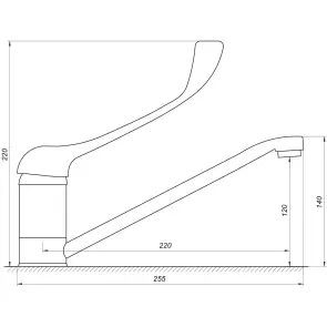 Змішувач для кухні TOPAZ CLINIC TCL-15033 №5