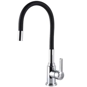 Смеситель для кухни DOMINO ELLIPSE DCC-203L-BLACK №1