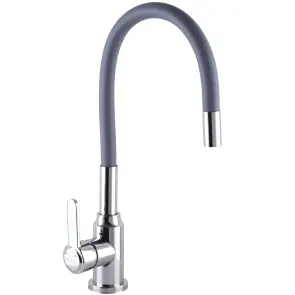 Смеситель для кухни DOMINO ELLIPSE DCC-203L-GRAY №1