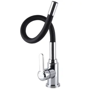 Смеситель для кухни DOMINO ELLIPSE DCC-203L-BLACK №3