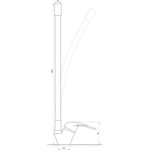 Смеситель для кухни EcoMix ENERGO E-GEZ-203SLR-GRAY №5