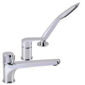 Смеситель для ванны TOPAZ CAPRI TCA-15111-H43 встроенный, 3 выхода, картридж D35 (комплект) №2