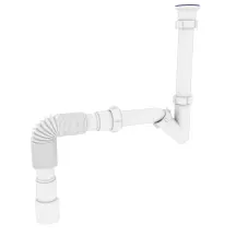 Сифон OPTIMUM для биде с резьбовым выпуском и гофротрубой 32 * 40/50 OPTI-18050