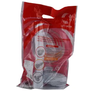 Сифон OPTIMUM 1 1/2″*40 для умивальника та мийки з литим випуском та гофротрубою 40*40/50 OPTI-11043 №16