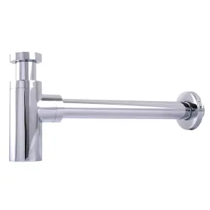 Сифон для раковин цилиндрический Globus Lux GSB-32-125-00 1 1/4 ″, хром, латунь №11