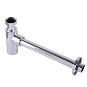 Сифон для раковин цилиндрический Globus Lux GSB-32-125-00 1 1/4 ″, хром, латунь №12