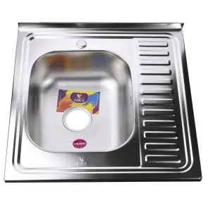 Мойка кухонная Mira MR 6060 L E Satin Left №1