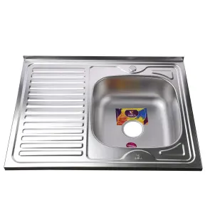 Мойка кухонная Mira MR 8060 R D Decor Right №1