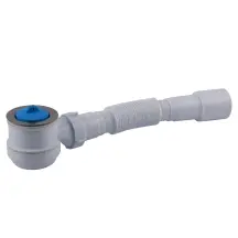 Сифон OPTIMUM низький пляшковий для душ.піддону з випуск 1 1/2″ та гофротрубою 40*40/50 OPTI- 09033