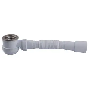 Сифон OPTIMUM низький пляшковий для душ.піддону з випуск 1 1/2″ та гофротрубою 40*40/50 OPTI- 09033 №2