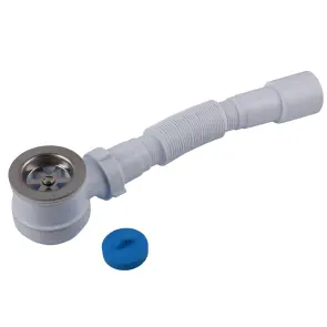 Сифон OPTIMUM низький пляшковий для душ.піддону з випуск 1 1/2″ та гофротрубою 40*40/50 OPTI- 09033 №3