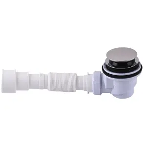Сифон ″Waterstal″ для душового піддону Click-Clack з гнучкою трубою 32/40/50 Н=65 мм (А - 1765) №2
