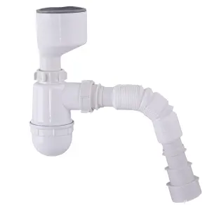 Сифон Waterstal для писсуара 11/4 с манжетом D 50, с гофрой 40/50 P31009 №1