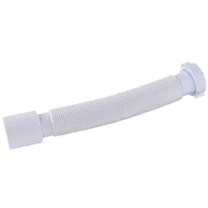 Трубка пластиковая гофрированная Г0852 40х50 L=800 мм гайка пластик SOLOPLAST №1