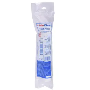 Трубка пластиковая гофрированная Г0852 40х50 L=800 мм гайка пластик SOLOPLAST №2