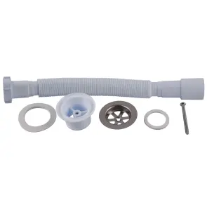 Гофросифон OPTIMUM удлиненный 1 1/2″*40/50 (400-840мм) OPTI-14054 №5